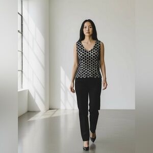 White House Black Market Crochet Top